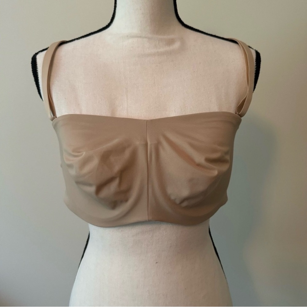 Cacique Tan Strapless Bra